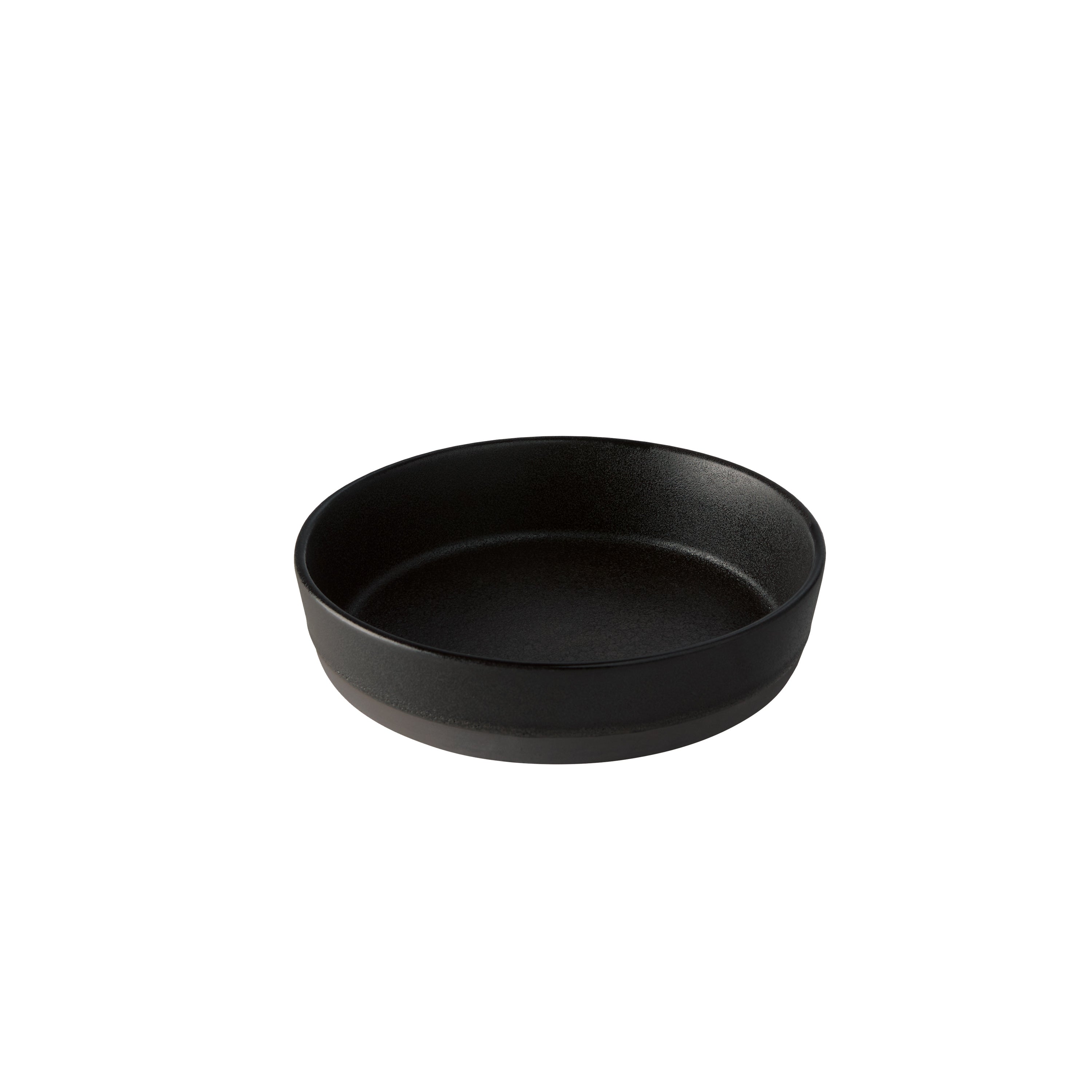 Suppetallerken, Titanium Black - Ø19,4 cm.
